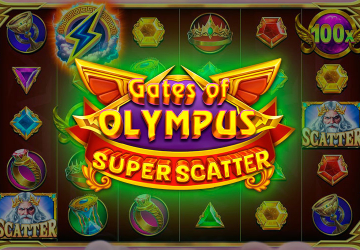 Автомат Gates Of Olympus Super Scatter в ОнлиБетс казино